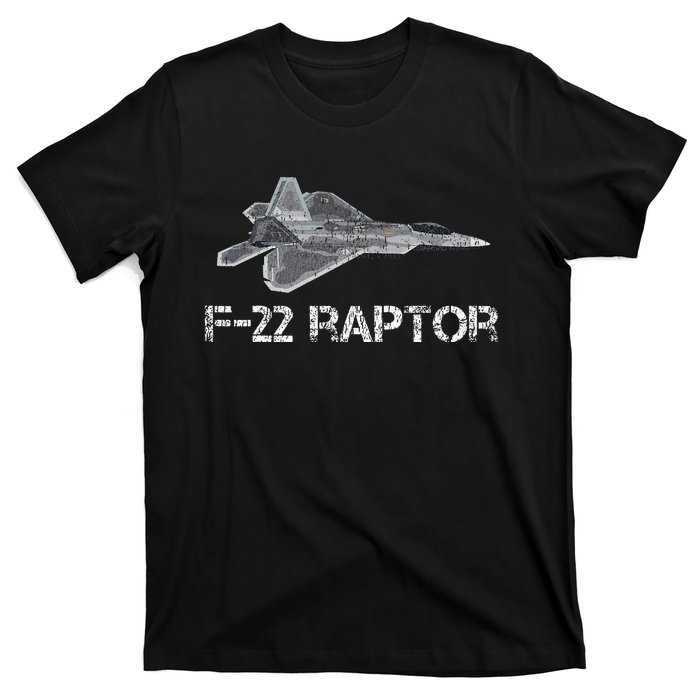 F22 Raptor Fighter Jet Military Pilot T-Shirt