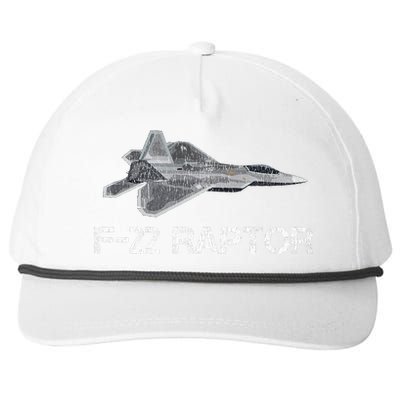 F22 Raptor Fighter Jet Military Pilot Snapback Five-Panel Rope Hat