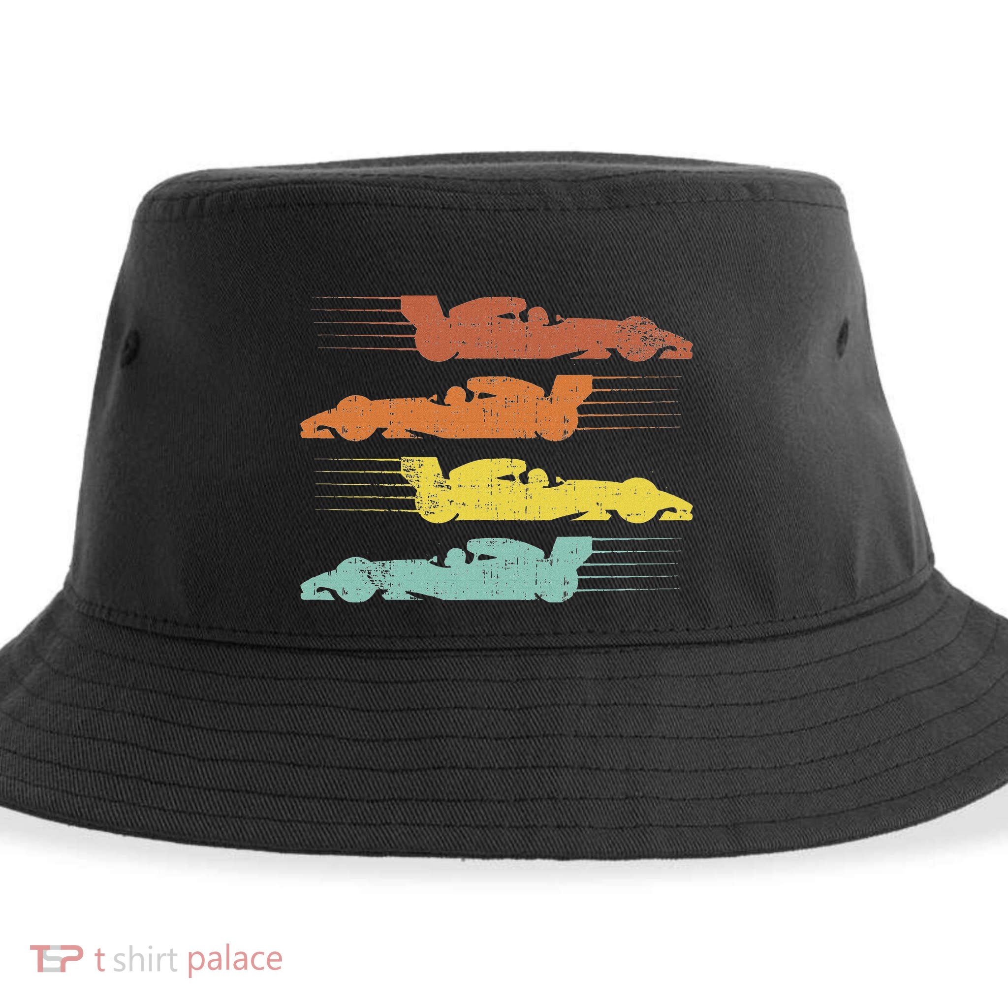 Formula Racing Fan Design Great Gift For Speed Freaks Sustainable Bucket Hat