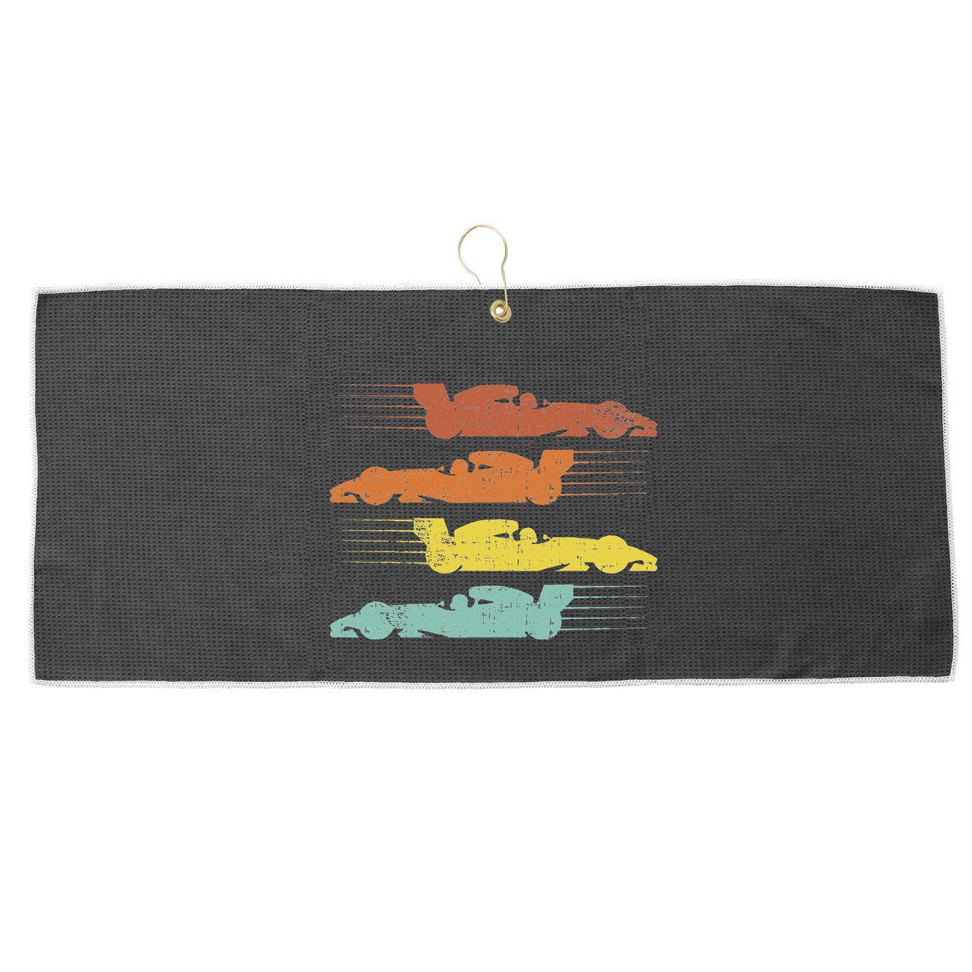 Formula Racing Fan Design Great Gift For Speed Freaks Large Microfiber Waffle Golf Towel