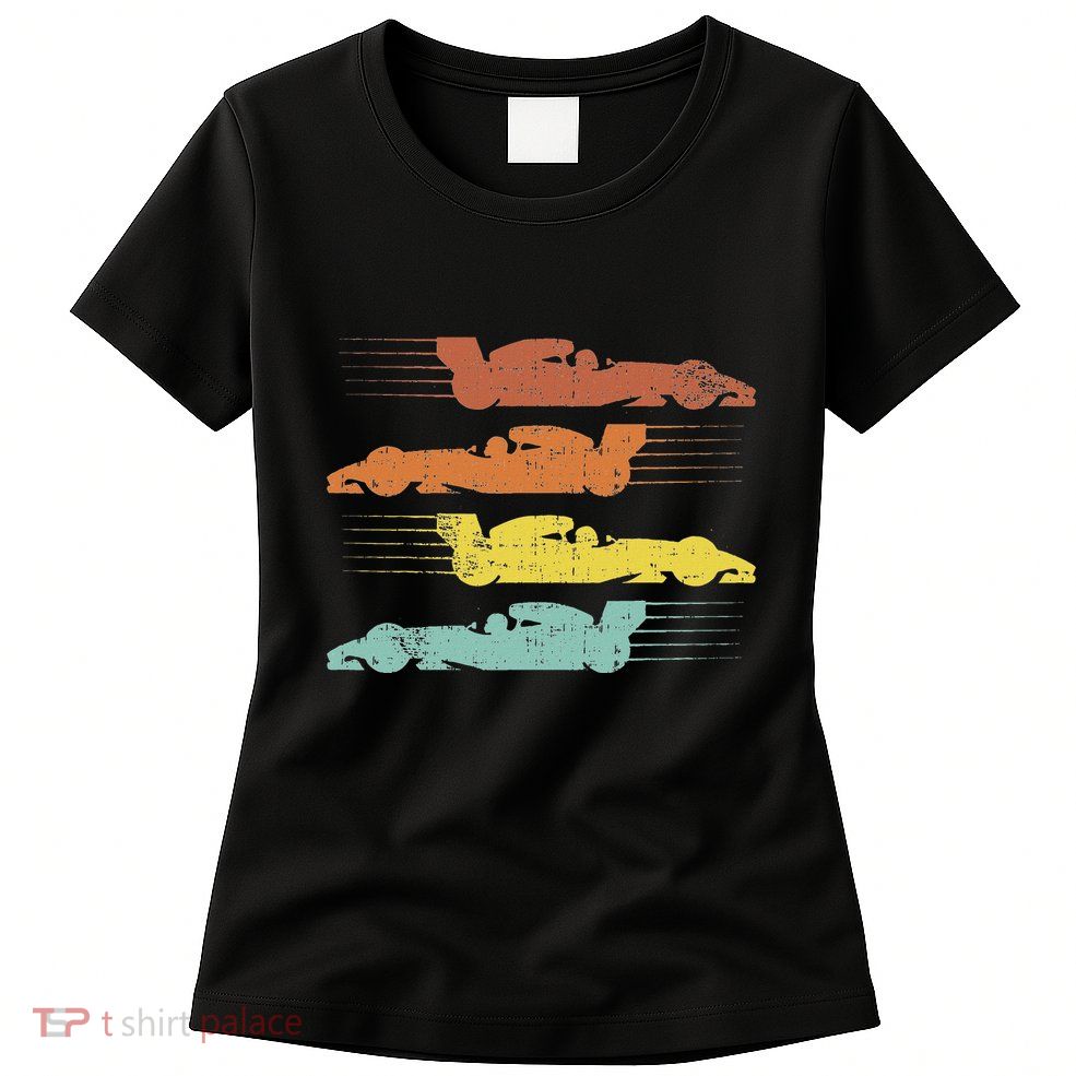 Formula Racing Fan Design Great Gift For Speed Freaks Womens T-Shirt