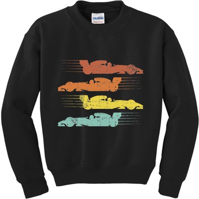 Formula Racing Fan Design Great Gift For Speed Freaks Kids Sweatshirt