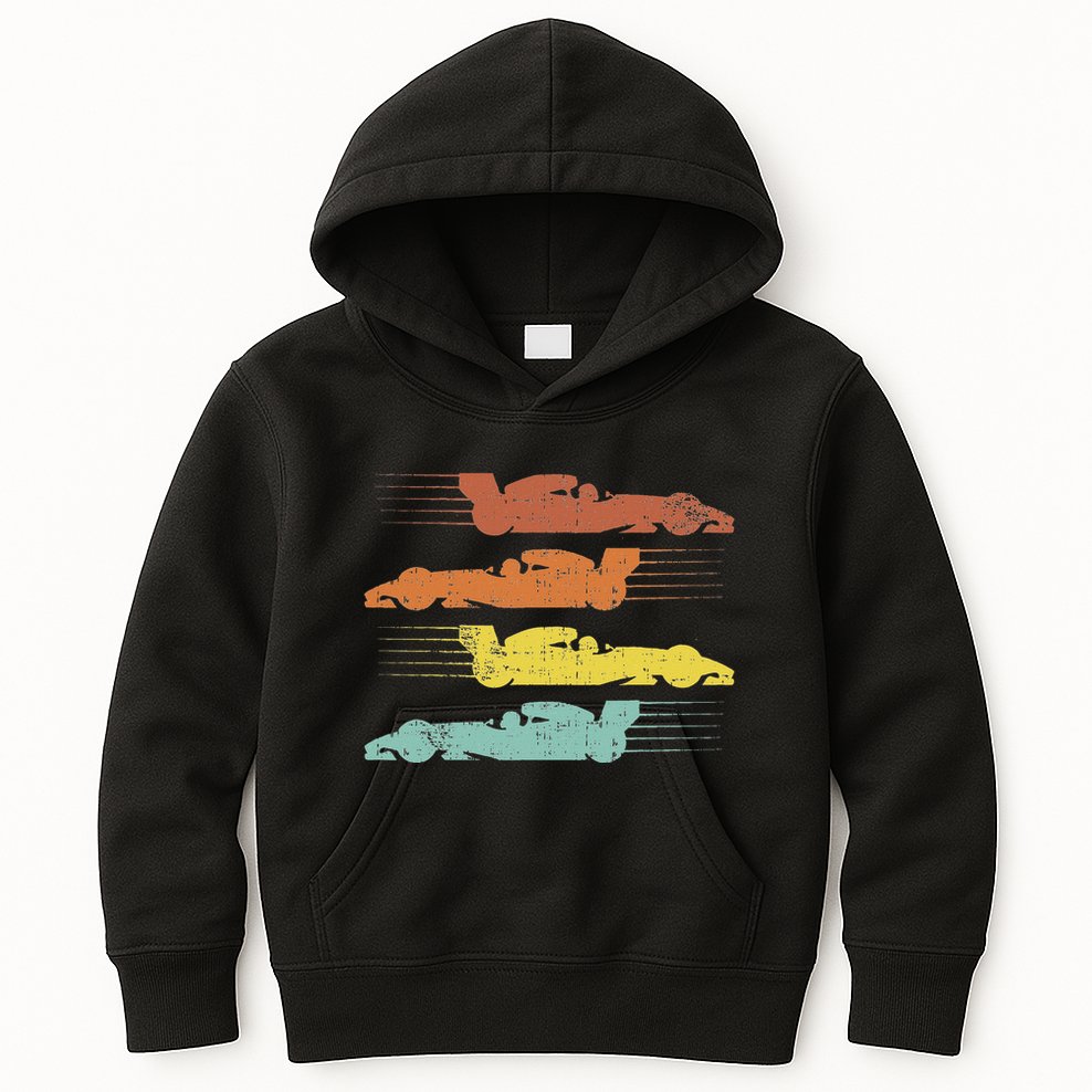 Formula Racing Fan Design Great Gift For Speed Freaks Kids Hoodie