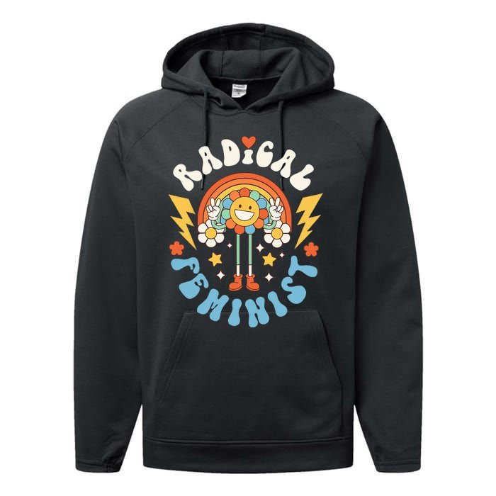 Feminist Radical Feminist Performance Fleece Hoodie