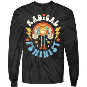 Feminist Radical Feminist Tie-Dye Long Sleeve Shirt