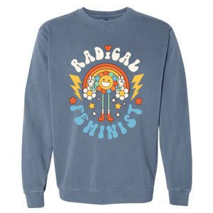 Feminist Radical Feminist Garment-Dyed Sweatshirt