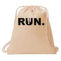 Funny Runner For Runner Best Run Sports For Run Lover Drawstring Bag