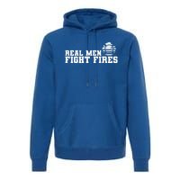 Firefighter Real Fight Fires Usa Cute Gift Premium Hoodie