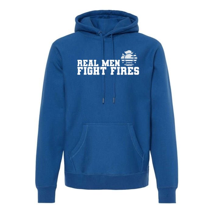 Firefighter Real Fight Fires Usa Cute Gift Premium Hoodie