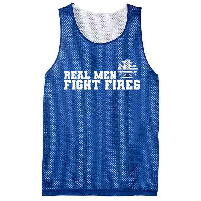 Firefighter Real Fight Fires Usa Cute Gift Mesh Reversible Basketball Jersey Tank