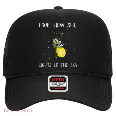 Firefly Ray Firefly Princess And The Frog Funny Meme High Crown Mesh Back Trucker Hat
