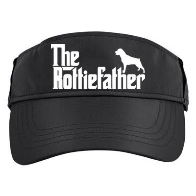 Funny Rottweiler Father Dad Shirts The Rottie Father Tee Adult Drive Performance Visor