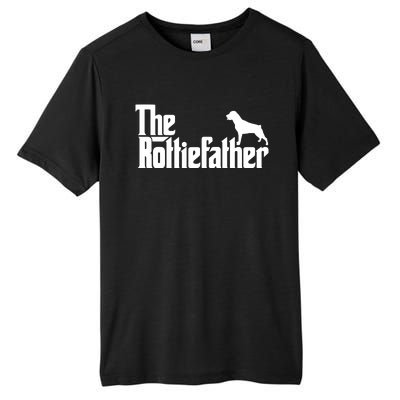 Funny Rottweiler Father Dad Shirts The Rottie Father Tee Tall Fusion ChromaSoft Performance T-Shirt