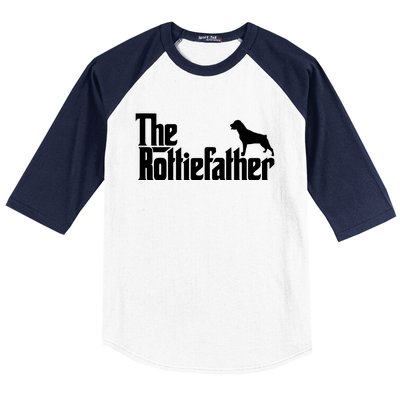 Funny Rottweiler Father Dad Shirts The Rottie Father Tee Baseball Sleeve Shirt