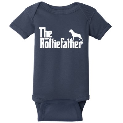 Funny Rottweiler Father Dad Shirts The Rottie Father Tee Baby Bodysuit