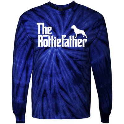 Funny Rottweiler Father Dad Shirts The Rottie Father Tee Tie-Dye Long Sleeve Shirt