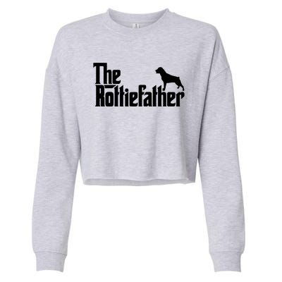 Funny Rottweiler Father Dad Shirts The Rottie Father Tee Cropped Pullover Crew