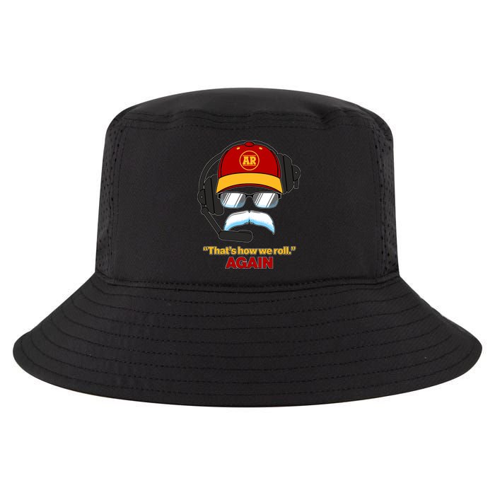 Funny Reid Frozen Mustache ThatS How We Roll Again Cool Comfort Performance Bucket Hat