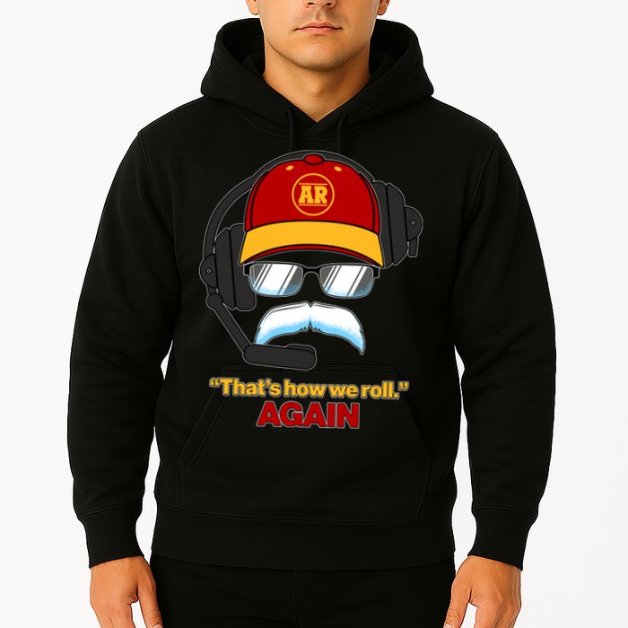 Funny Reid Frozen Mustache ThatS How We Roll Again Hoodie