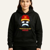Funny Reid Frozen Mustache ThatS How We Roll Again Hoodie