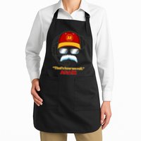 Funny Reid Frozen Mustache ThatS How We Roll Again Full-Length Apron With Pockets