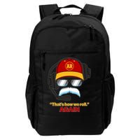 Funny Reid Frozen Mustache ThatS How We Roll Again Backpack
