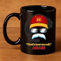 Funny Reid Frozen Mustache ThatS How We Roll Again 11oz C Handle Ceramic Mug