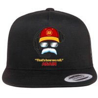 Funny Reid Frozen Mustache ThatS How We Roll Again Flatbill Hat