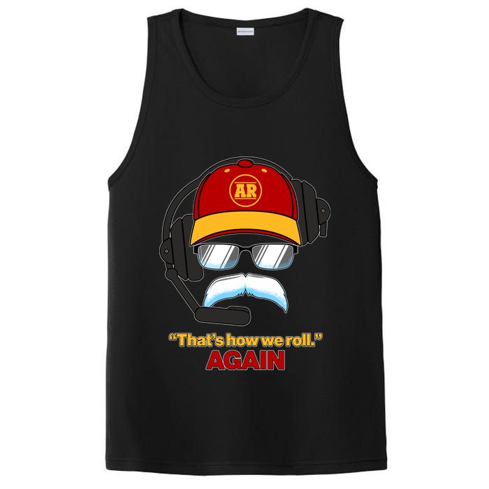 Funny Reid Frozen Mustache ThatS How We Roll Again PosiCharge Competitor Tank