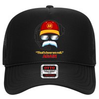 Funny Reid Frozen Mustache ThatS How We Roll Again Trucker Hat
