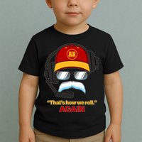 Funny Reid Frozen Mustache ThatS How We Roll Again Toddler T-Shirt
