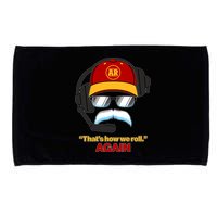Funny Reid Frozen Mustache ThatS How We Roll Again Microfiber Hand Towel