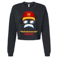 Funny Reid Frozen Mustache ThatS How We Roll Again Cropped Pullover Crew