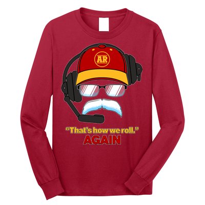 Funny Reid Frozen Mustache ThatS How We Roll Again Long Sleeve Shirt