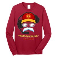 Funny Reid Frozen Mustache ThatS How We Roll Again Long Sleeve Shirt