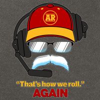 Funny Reid Frozen Mustache ThatS How We Roll Again Cotton Canvas Backpack