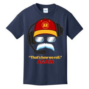 Funny Reid Frozen Mustache ThatS How We Roll Again Kids T-Shirt