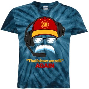 Funny Reid Frozen Mustache ThatS How We Roll Again Kids Tie-Dye T-Shirt