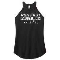 Funny Run Fast Vault High Pole Vault Women's Perfect Tri Rocker Tank