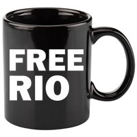Free Rio 11oz C Handle Ceramic Mug