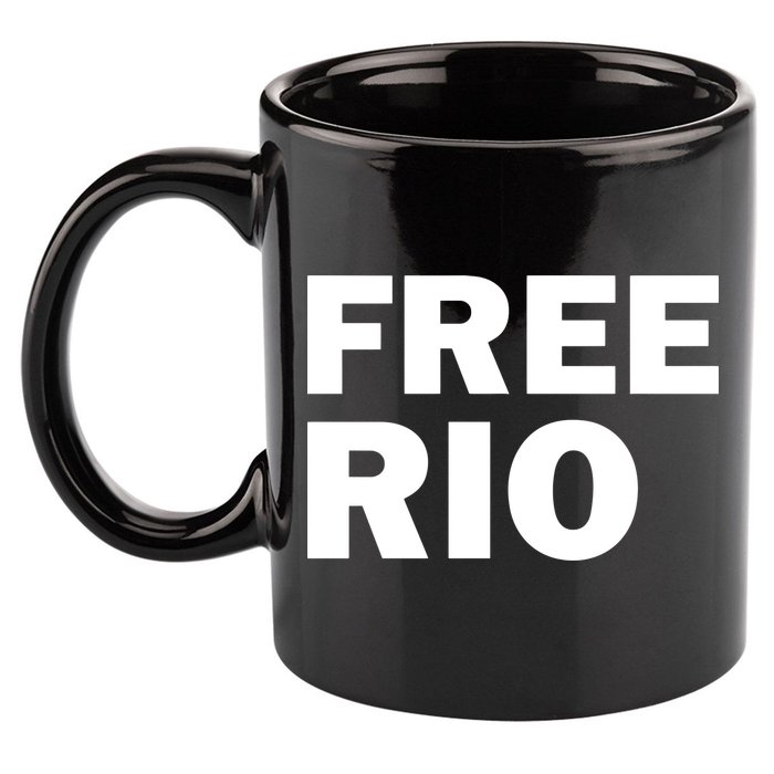 Free Rio 11oz C Handle Ceramic Mug