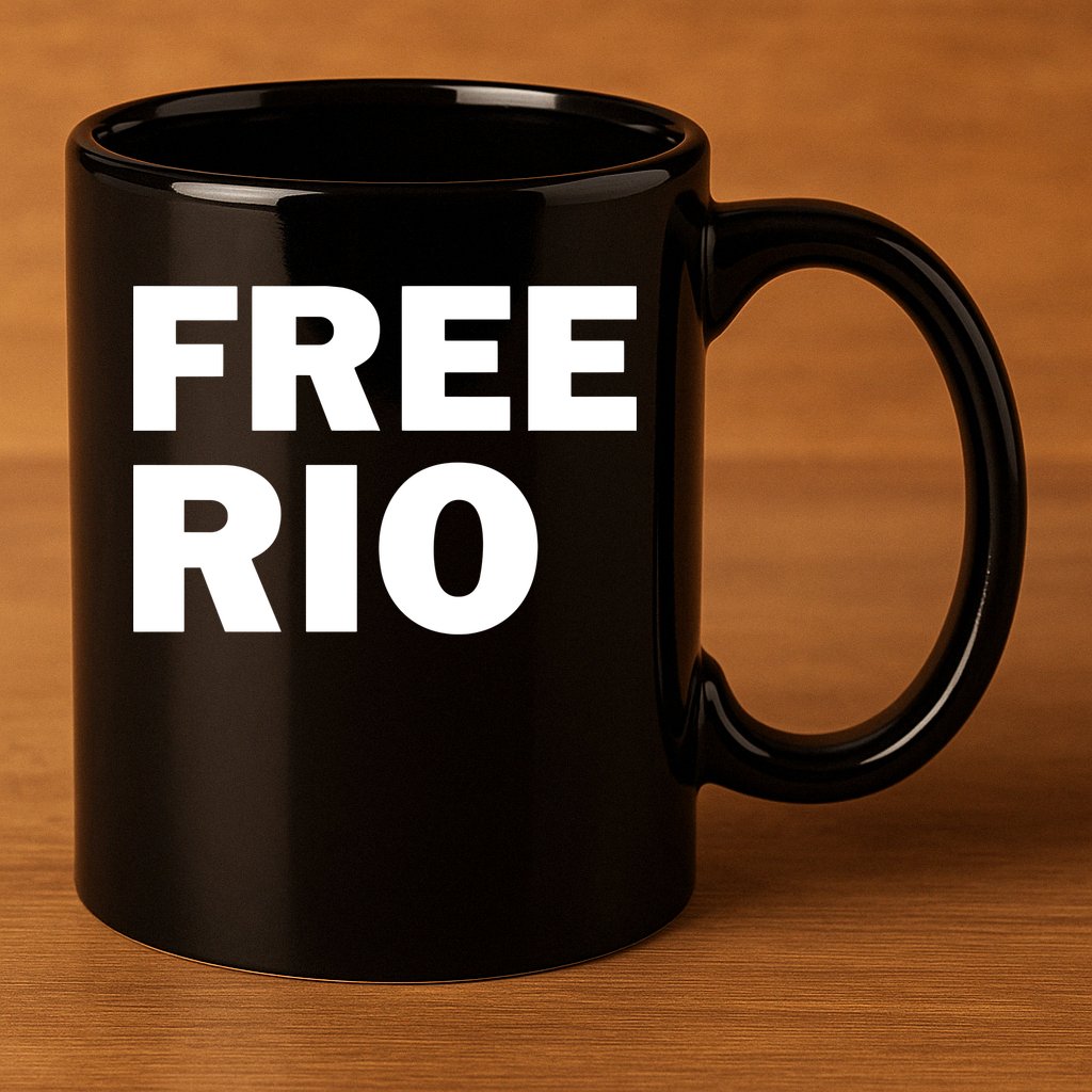 Free Rio 11oz C Handle Ceramic Mug