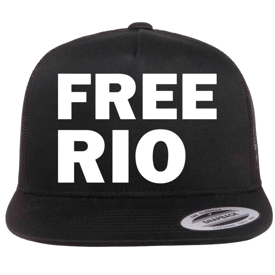 Free Rio Flat Bill Trucker Hat