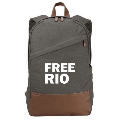 Free Rio Cotton Canvas Backpack