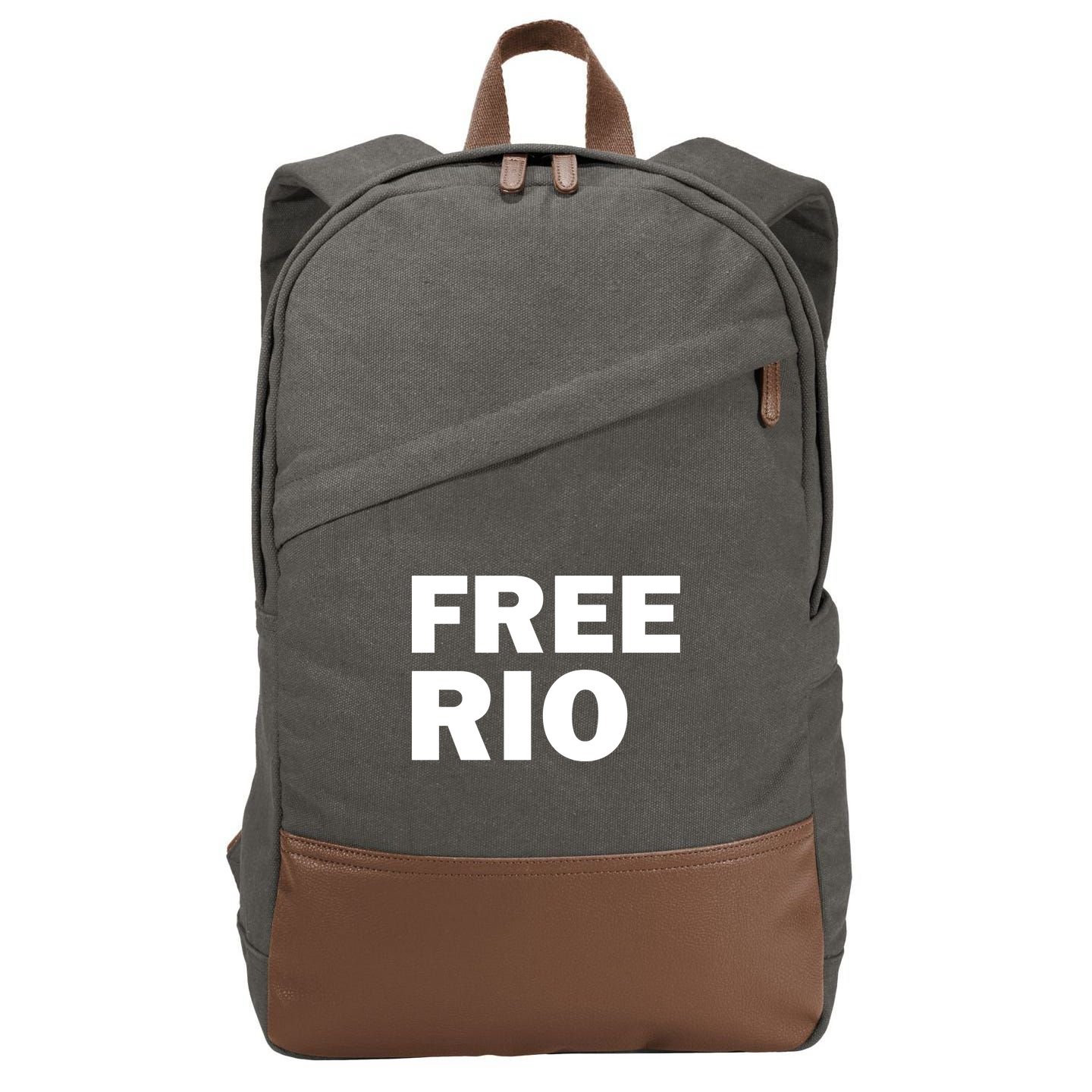 Free Rio Cotton Canvas Backpack