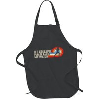 Funny Running Fitness If I Collapse Please Pause My Watch Full-Length Apron With Pockets