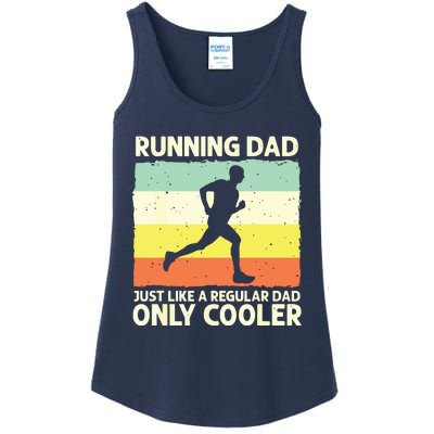 Funny Running For Men Dad Marathon Runner Coach Marathoner Ladies Essential Tank