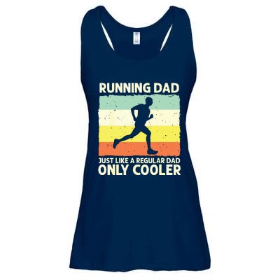 Funny Running For Men Dad Marathon Runner Coach Marathoner Ladies Essential Flowy Tank