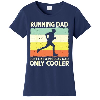 Funny Running For Men Dad Marathon Runner Coach Marathoner Women's T-Shirt