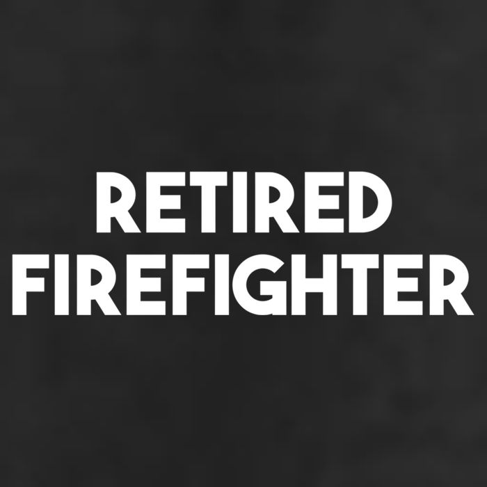 Firefighter Retiret Funny Retired Firefighter Cool Gift Golf Towel
